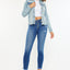 Kate Mid Rise Ankle Skinny Jeans