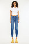 Kate Mid Rise Ankle Skinny Jeans