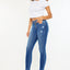 Kate Mid Rise Ankle Skinny Jeans