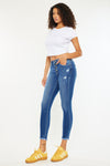 Kate Mid Rise Ankle Skinny Jeans