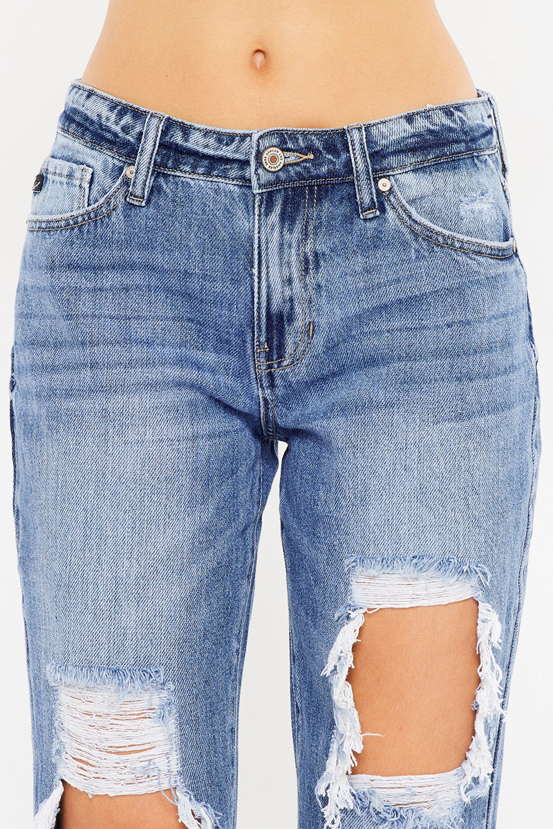 Bonnie High Rise Boyfriend Jeans – Official Kancan USA