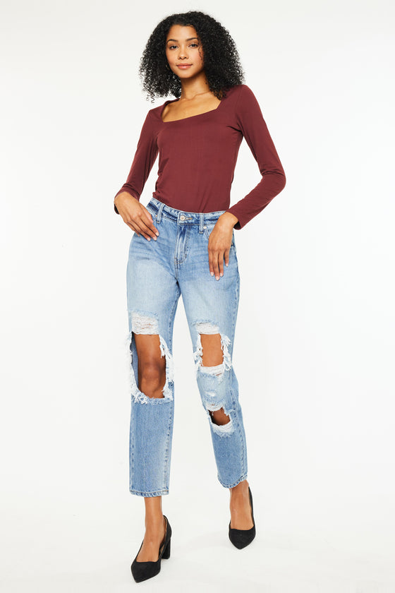 Bonnie High Rise Boyfriend Jeans