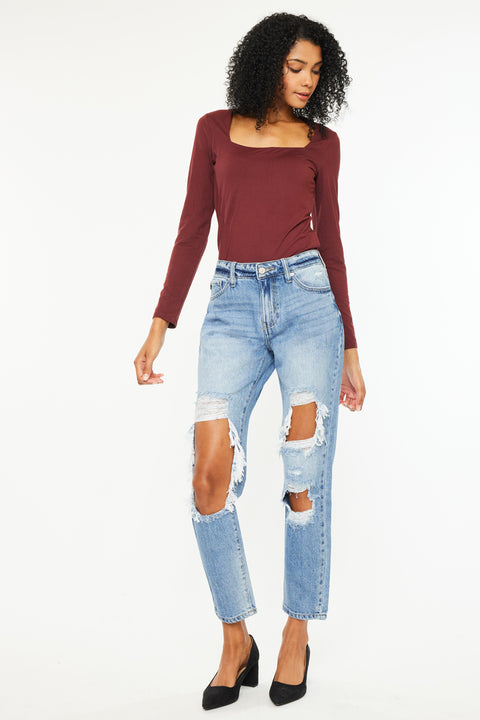 Bonnie High Rise Boyfriend Jeans