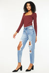 Bonnie High Rise Boyfriend Jeans