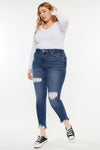 Bunny High Rise Ankle Skinny (Plus Size) - Official Kancan USA