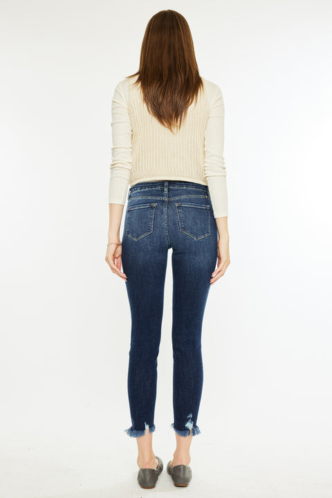 Winston High Rise Cropped Skinny Jeans