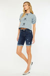 Kimm Mid Rise Bermuda Shorts