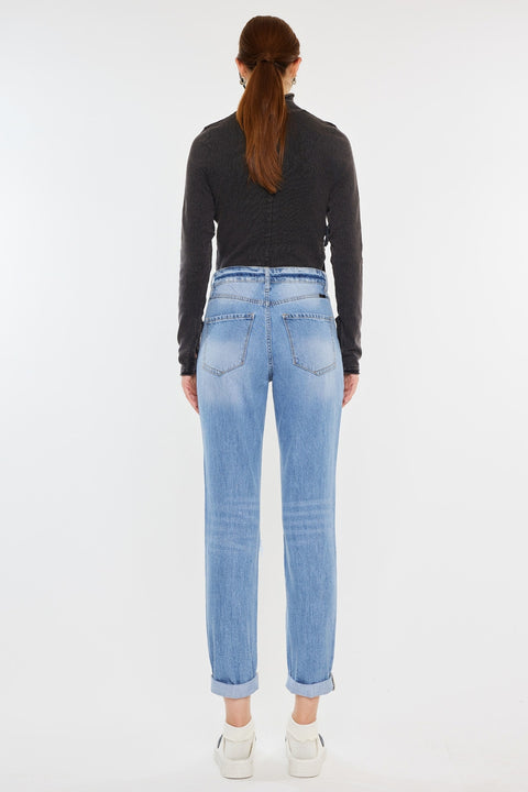 Bridget Ultra High Rise Mom Jeans - Official Kancan USA