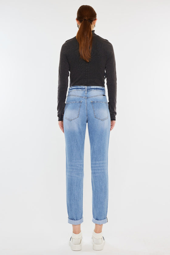 Bridget Ultra High Rise Mom Jeans - Official Kancan USA