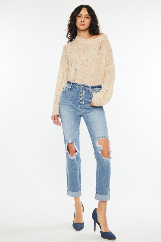 Tove Ultra High Rise Mom Jeans