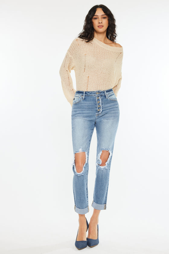 Tove Ultra High Rise Mom Jeans