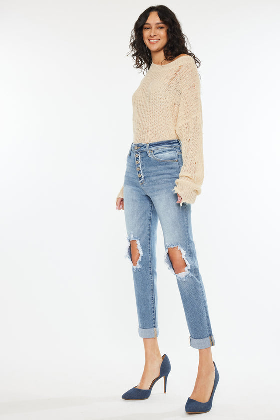 Tove Ultra High Rise Mom Jeans