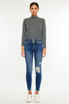 Gloria High Rise Ankle Skinny Jeans