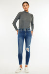 Gloria High Rise Ankle Skinny Jeans