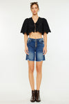 Sandy High Rise Bermuda Shorts