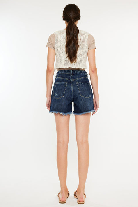 Jansen Ultra High Rise Boyfriend Shorts - Official Kancan USA