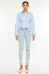 Kendall High Rise Ankle Skinny Jeans