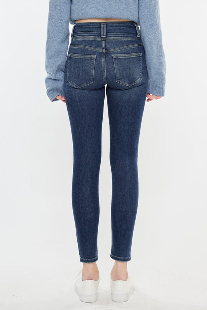 Alexandria High Rise Super Skinny Jeans - Official Kancan USA