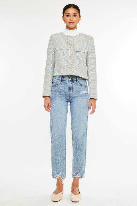 Harvey Ultra High Rise Mom Jeans