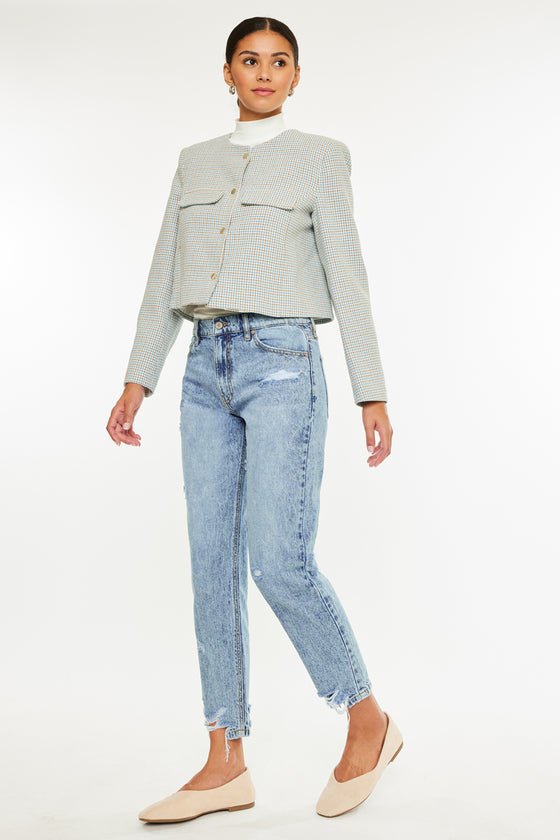 Harvey Ultra High Rise Mom Jeans