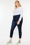 Naira Ultra High Rise Ankle Skinny Jeans (Plus Size) - Official Kancan USA