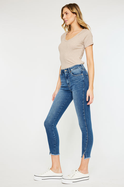 Zinnia High Rise Ankle Skinny Jeans - Official Kancan USA