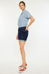 Kandie Mid Rise Bermuda Shorts