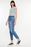 Angel Ultra High Rise Paperbag Mom Jeans - Official Kancan USA