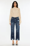 Trevie Ultra High Rise Straight Leg Jeans