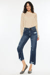 Trevie Ultra High Rise Straight Leg Jeans