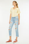 Delta Mid Rise Boyfriend Jeans