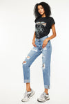 Delta Mid Rise Boyfriend Jeans