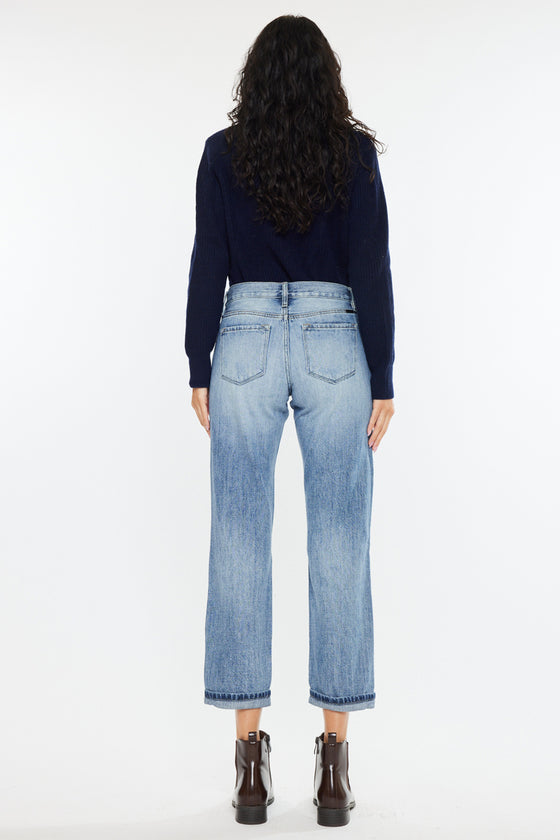 Nicola High Rise Boyfriend Jeans