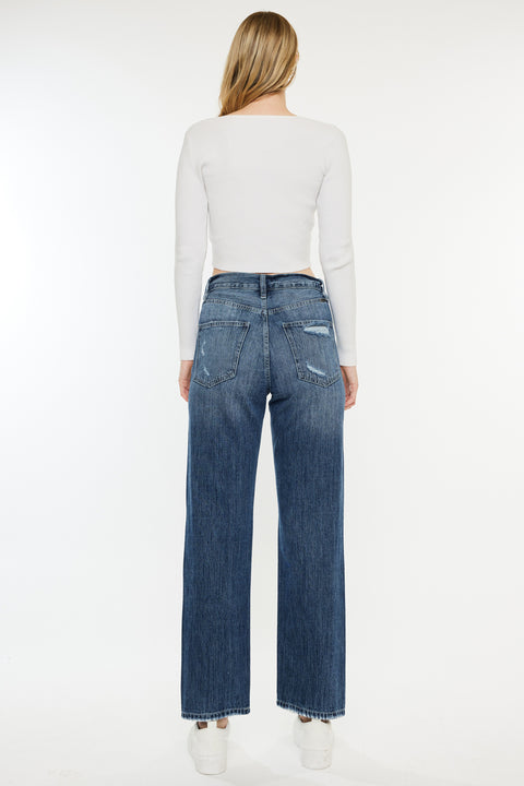 Kiara Ultra High Rise 90's Boyfriend Jeans - Official Kancan USA