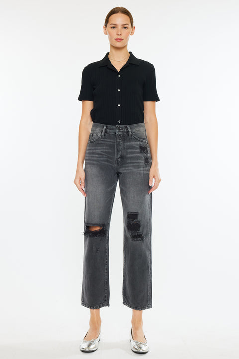 Hilana Ultra High Rise 90's Boyfriend Jeans