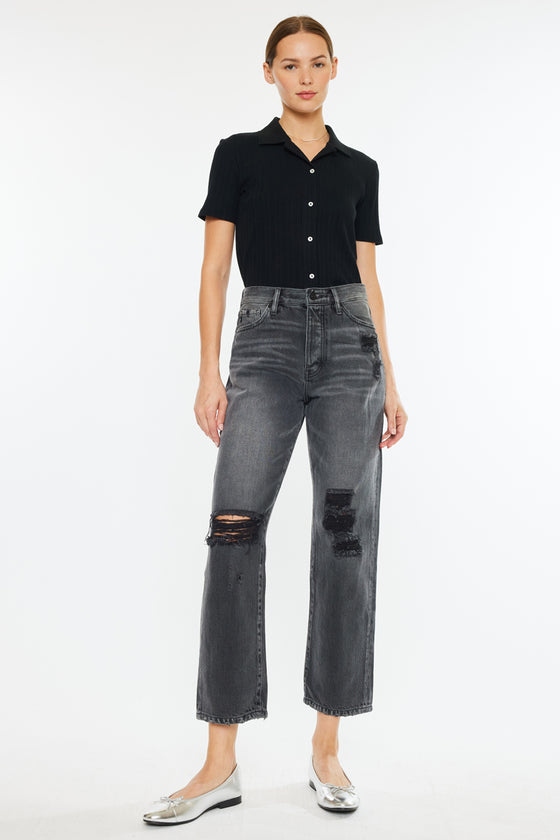 Hilana Ultra High Rise 90's Boyfriend Jeans