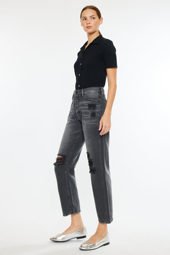 Hilana Ultra High Rise 90's Boyfriend Jeans