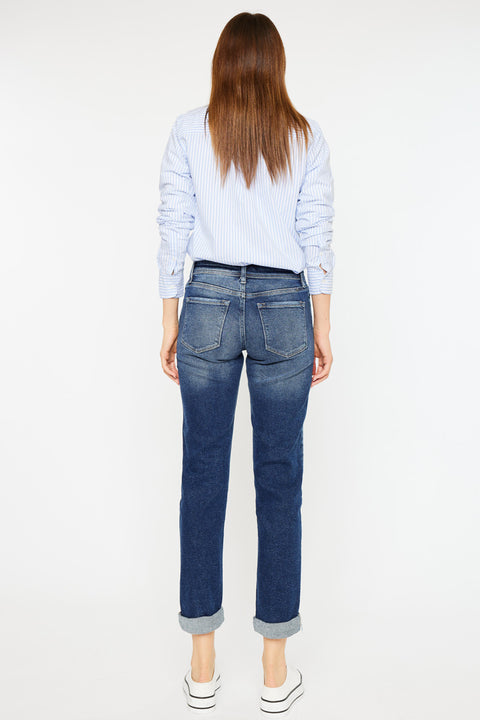 Filana Mid Rise Boyfriend Jeans - Official Kancan USA