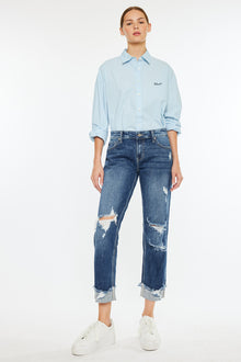  Russell Mid Rise Boyfriend Jeans