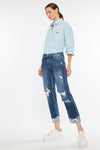 Russell Mid Rise Boyfriend Jeans