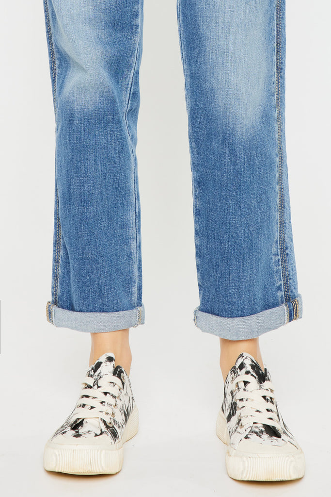 Isa Mid Rise Slim Boyfriend Jeans - Official Kancan USA