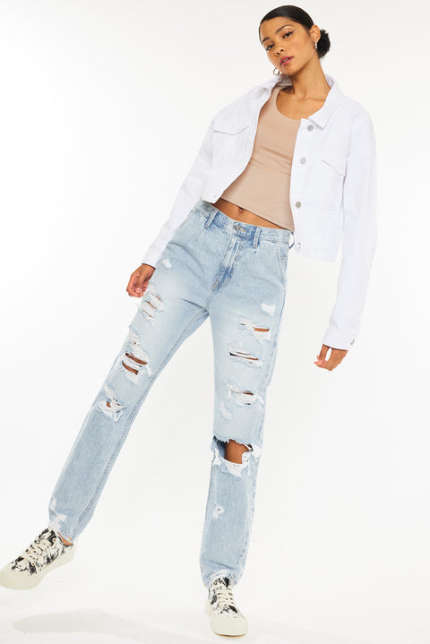 Zariyah Ultra High Rise 90's Slouch Fit Jeans - Official Kancan USA