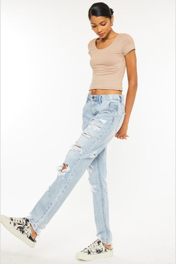 Zariyah Ultra High Rise 90's Slouch Fit Jeans - Official Kancan USA