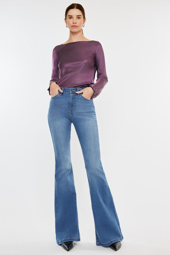 Roel High Rise Super Flare Jeans