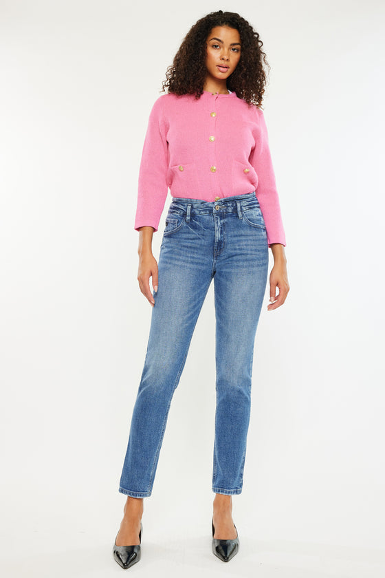 Rufan High Rise Mom Jeans