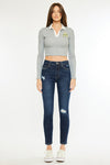 Alicia High Rise Cigarette Leg Jeans