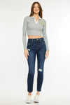 Alicia High Rise Cigarette Leg Jeans