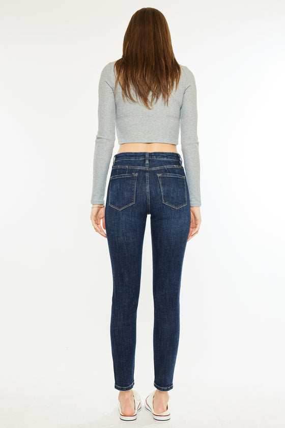 Alicia High Rise Cigarette Leg Jeans