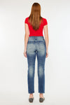 Norrine High Rise Slim Straight Leg Jeans