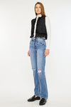 Ashe Ultra High Rise Straight Leg Jeans